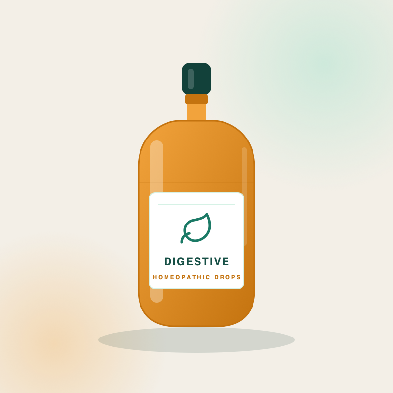 Digestive Comfort Drops — homeopathic medicine for acidity and gas in Gorakhpur